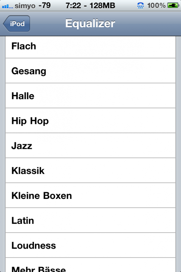 Eq Ipod