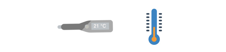 Thermometer Digital Analog Animation